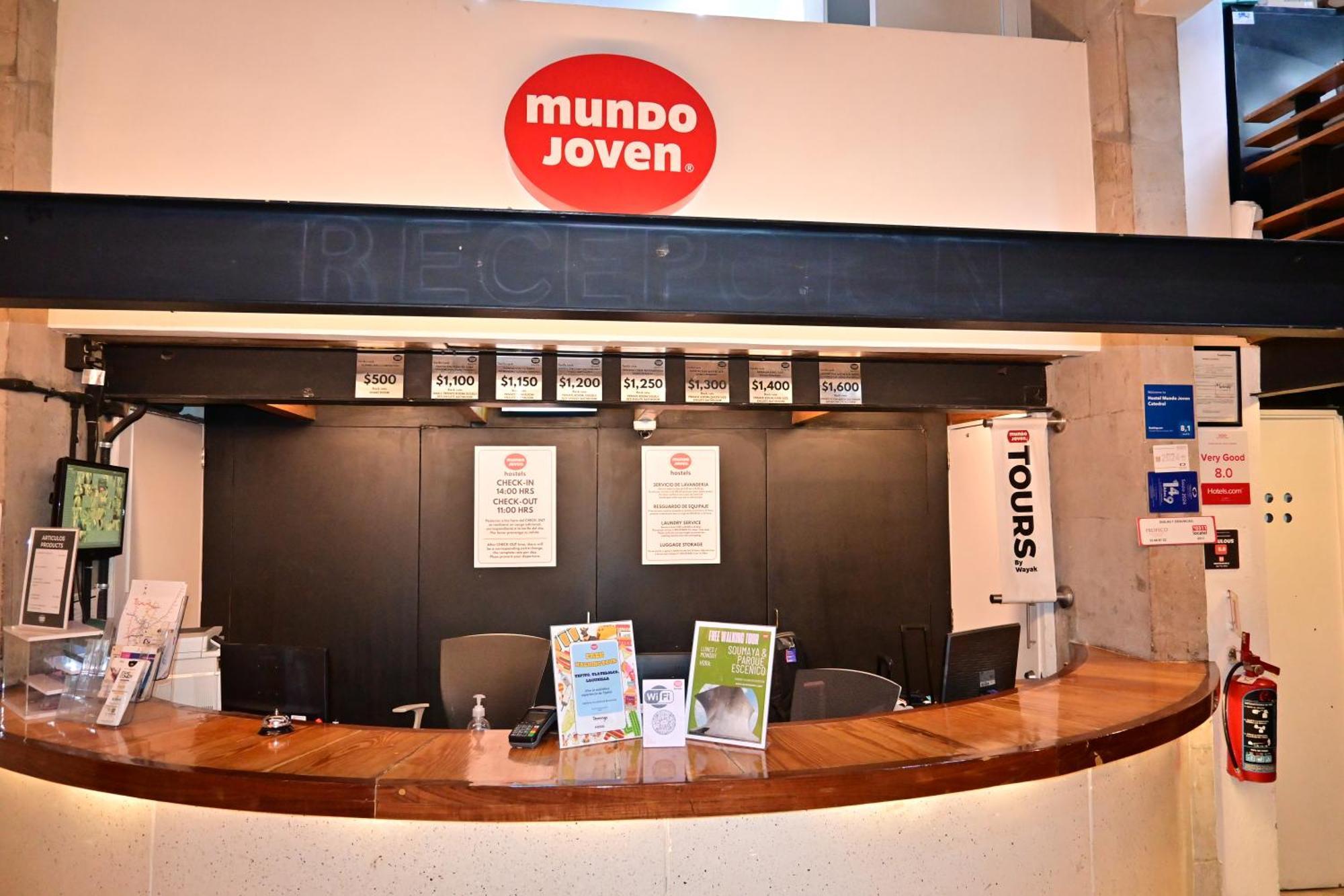 Hostel Mundo Joven Catedral Mexico City Luaran gambar